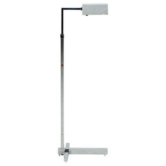 Casella Chrome Adjustable Floor Lamp