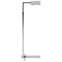 Casella Chrome Adjustable Floor Lamp