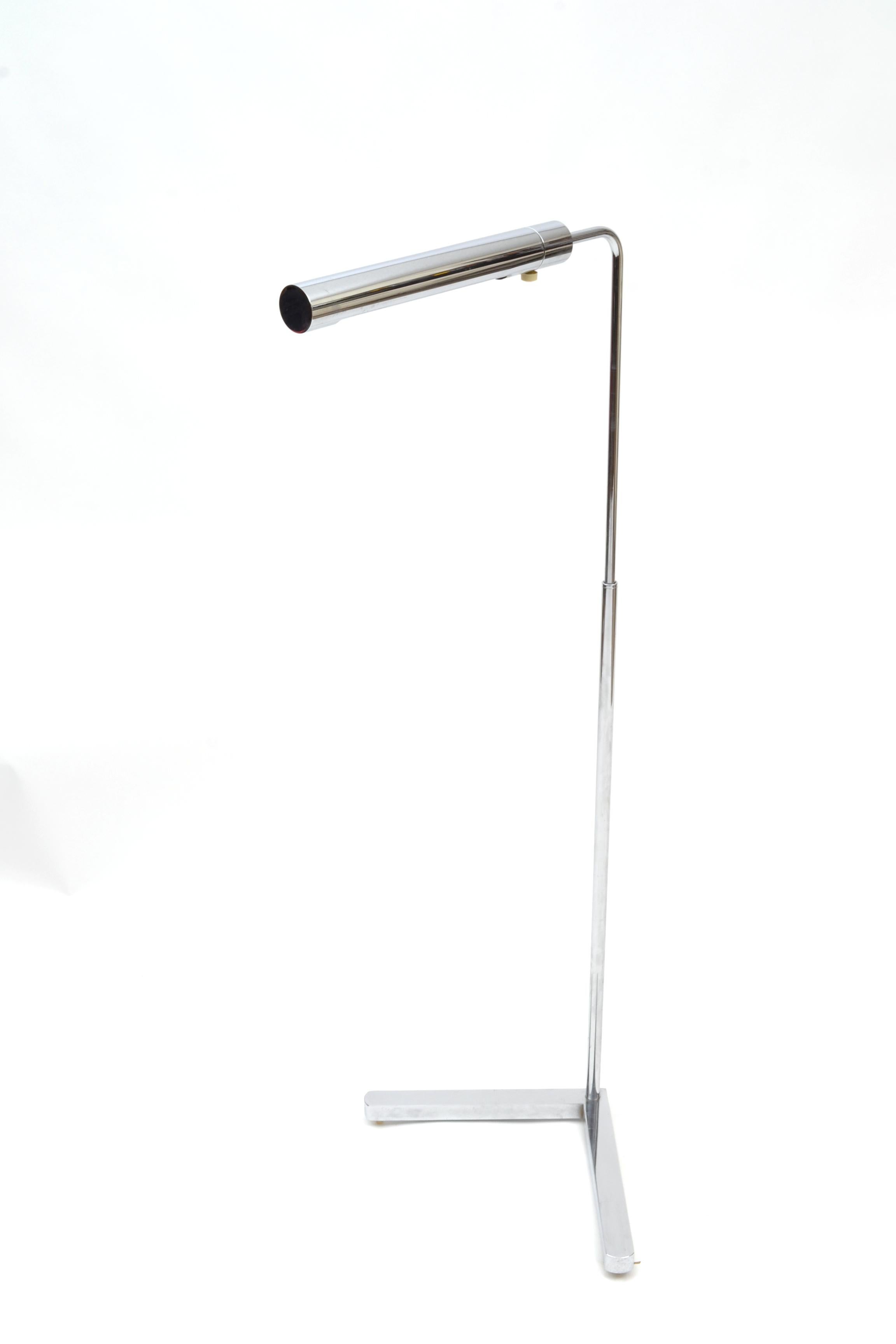 Modern Casella Chrome Floor Lamp