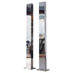 Casella Chrome "Invisible" Tower TOTEM Floor Lamp