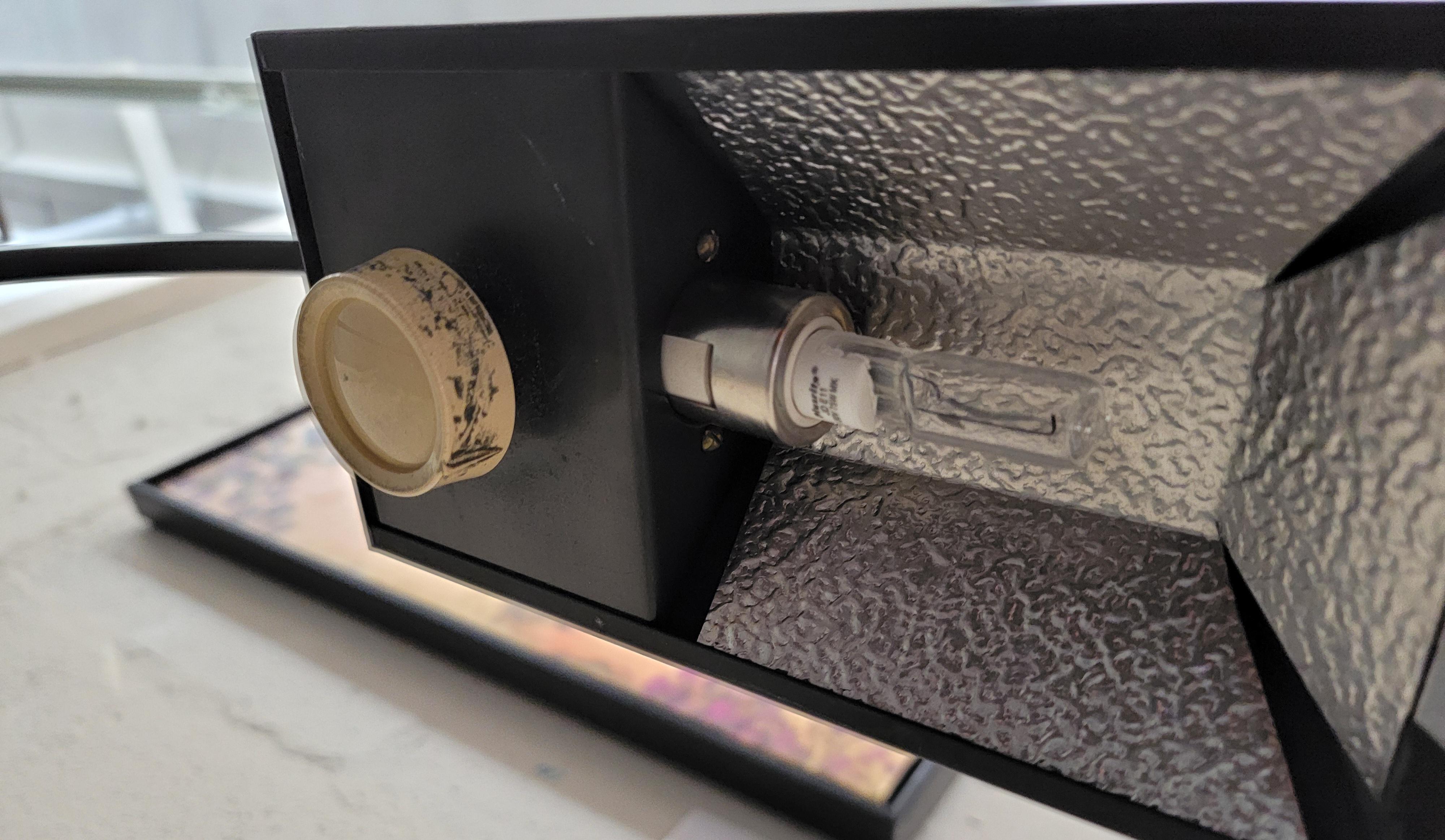 Americano Lampada da terra Casella in vendita