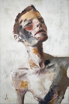 "Figure II" Oil Painting 72" x 48" inch by Casey Baugh