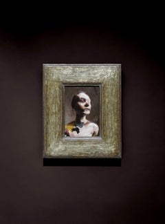 "Study of Someone" Portrait Oil Painting 16" x 14" in by Casey Baugh