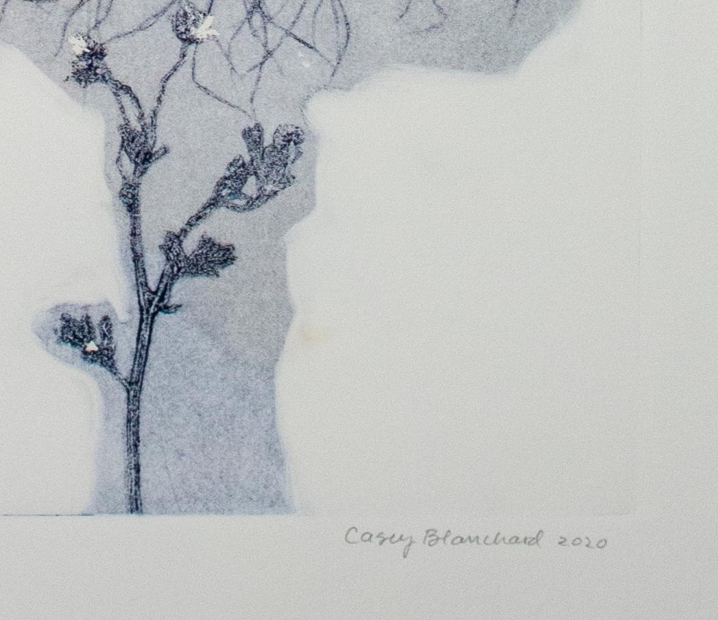 Gussie und Connor 2, Original signierter Monoprint (Zeitgenössisch), Print, von Casey Blanchard