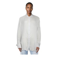 Casey Casey White Drop Shoulder Shirt Size XL