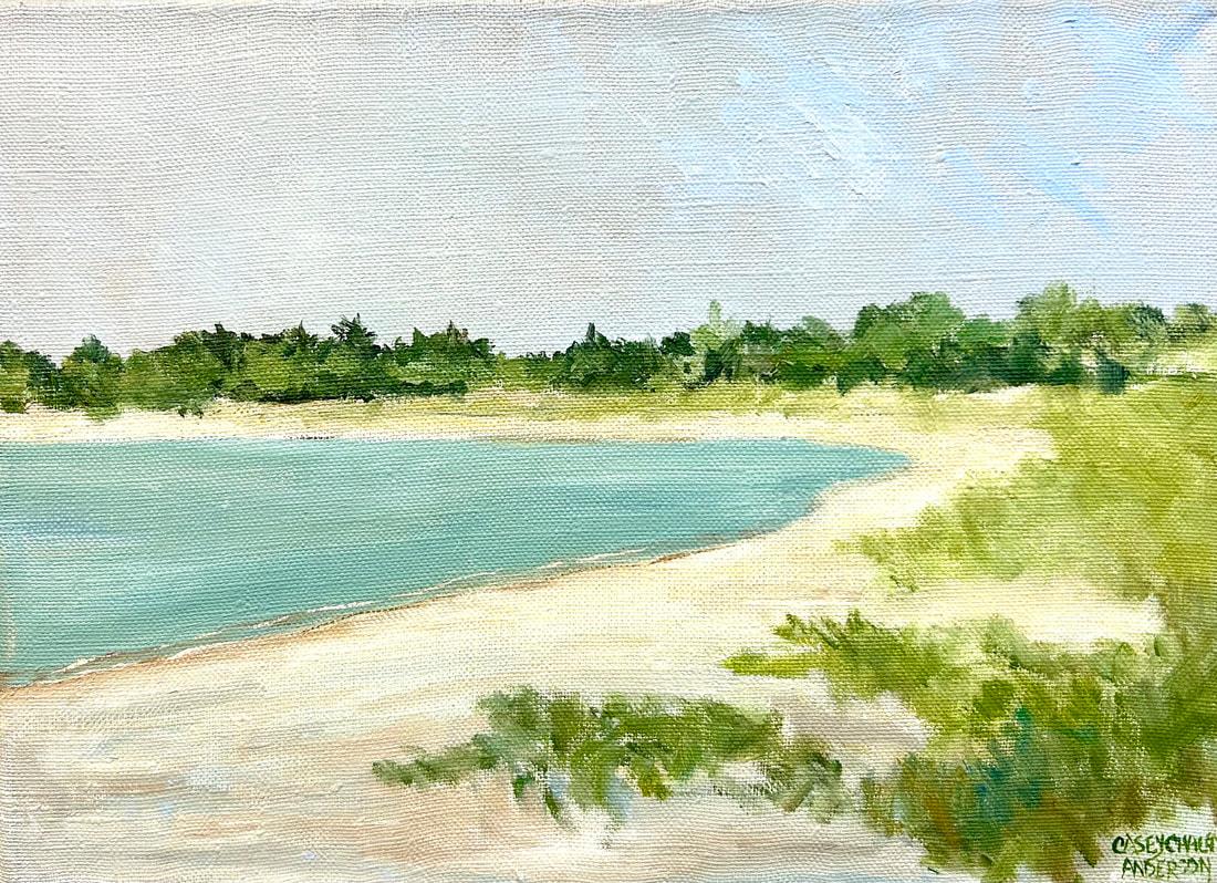 Nord- Hafenansicht von Long Beach