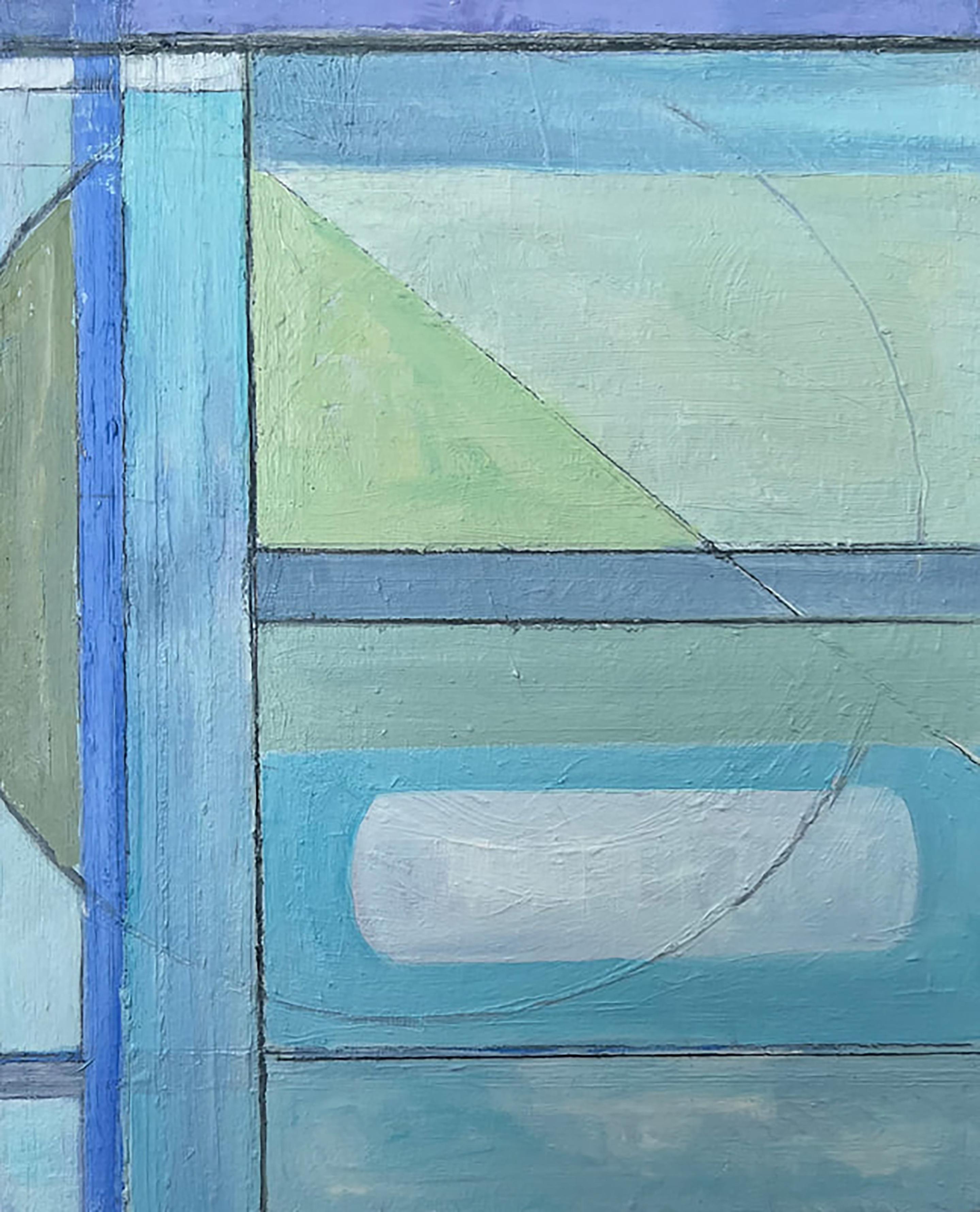 Casey Chalem Anderson Landscape Painting – Meer und Himmel
