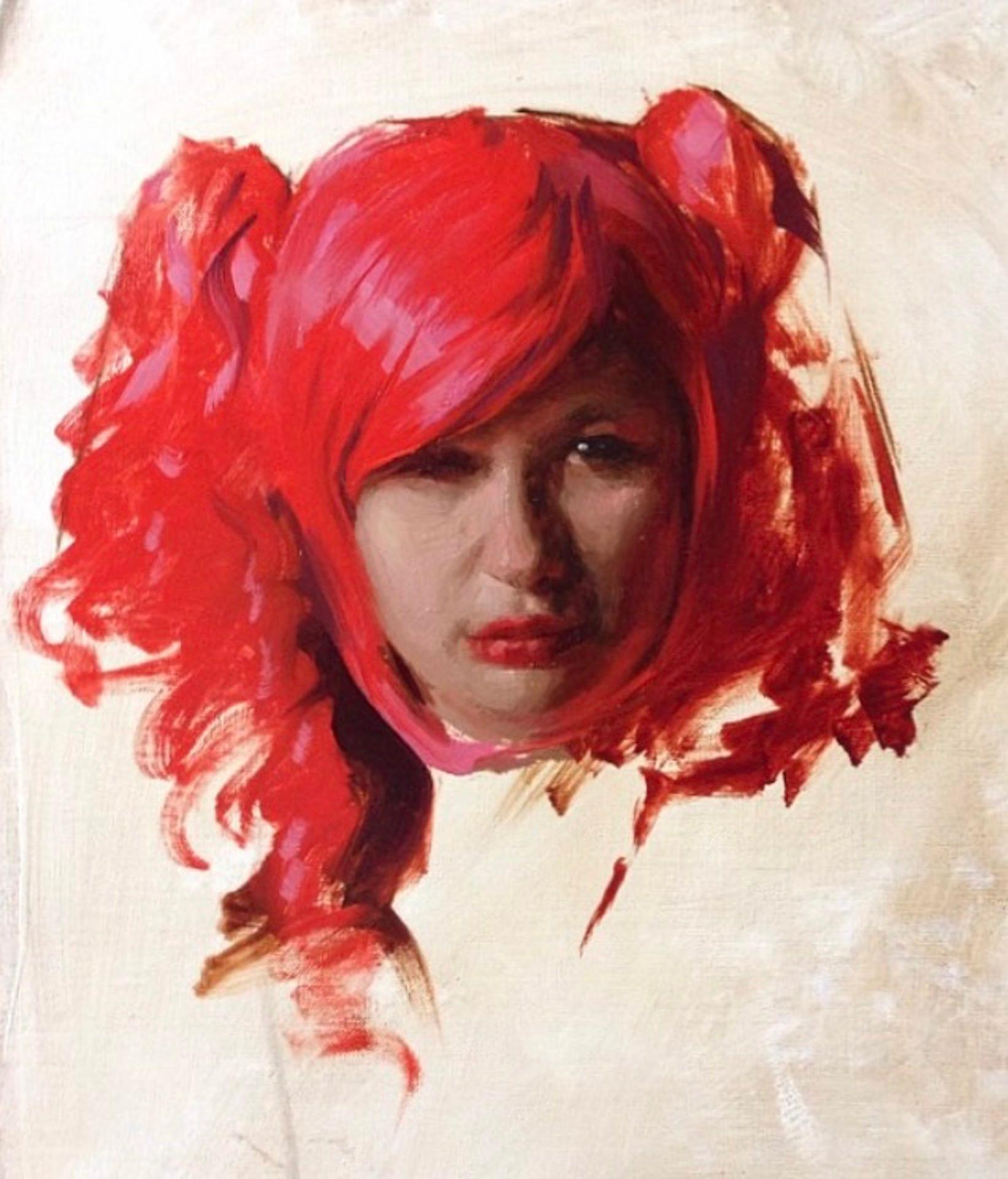 Casey Childs Figurative Painting - Incandescence