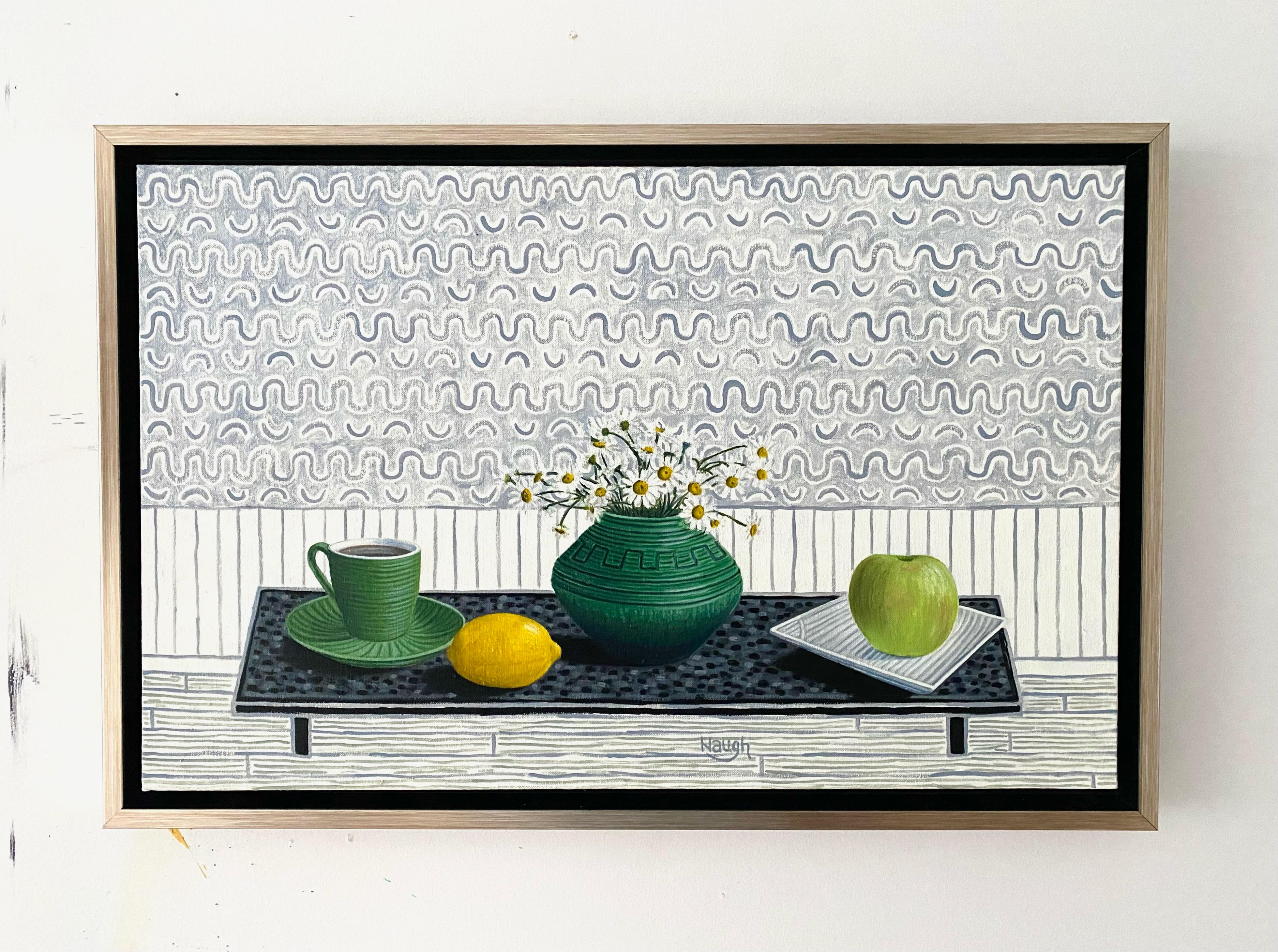 'Oggi, come ogni altro giorno', di Casey Haugh, pittura a olio su lino