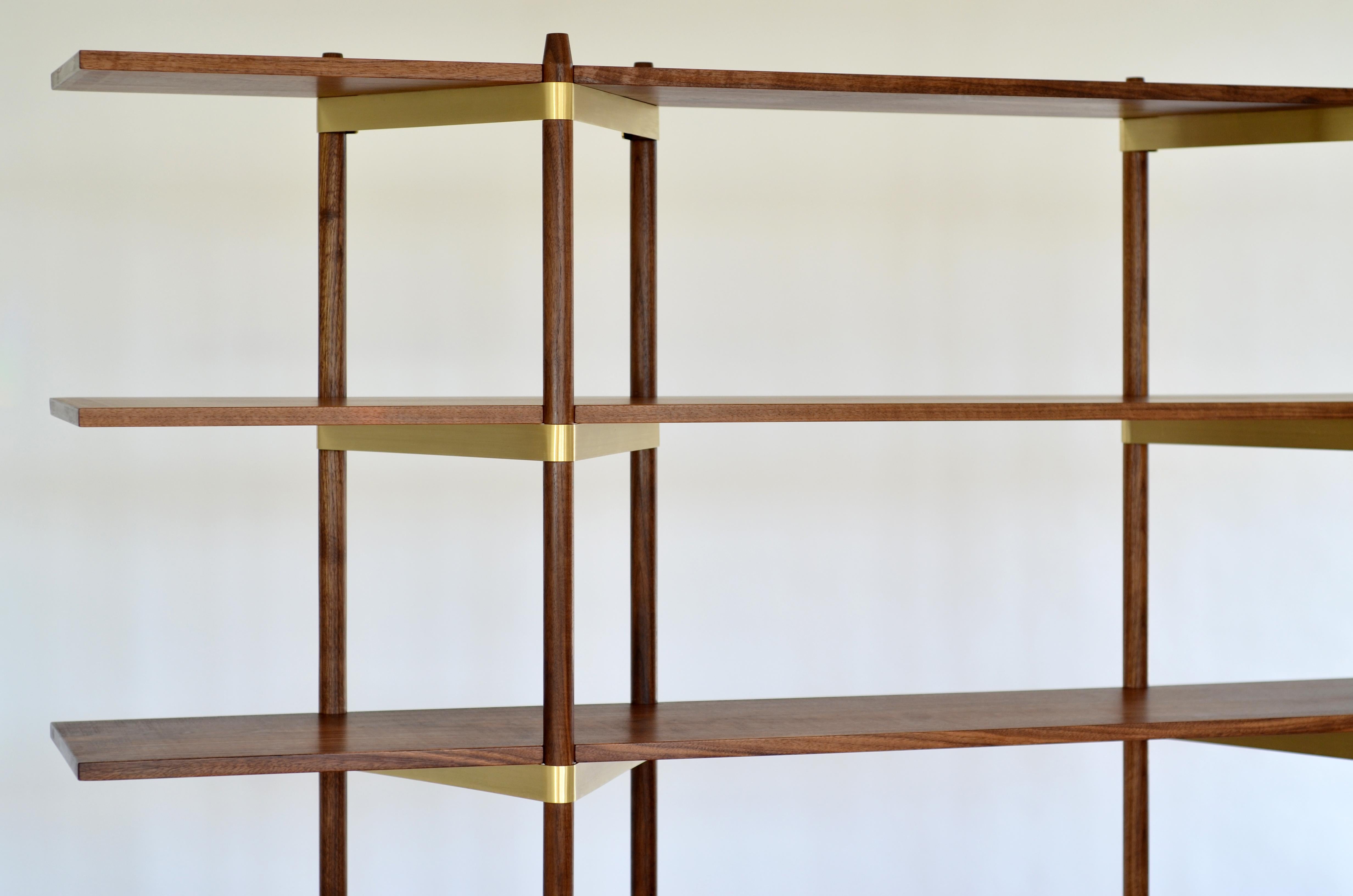 “Shelving can be the most mundane thing you own, or it can be the beautiful bones of a room as pleasing to see as anything it displays. Casey Lurie’s Primo system would be the latter.”
William L. Hamilton, The wall street journal

The Primo shelving