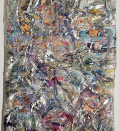 Untitled (Into Nebulas) I, Mixed Media on Paper