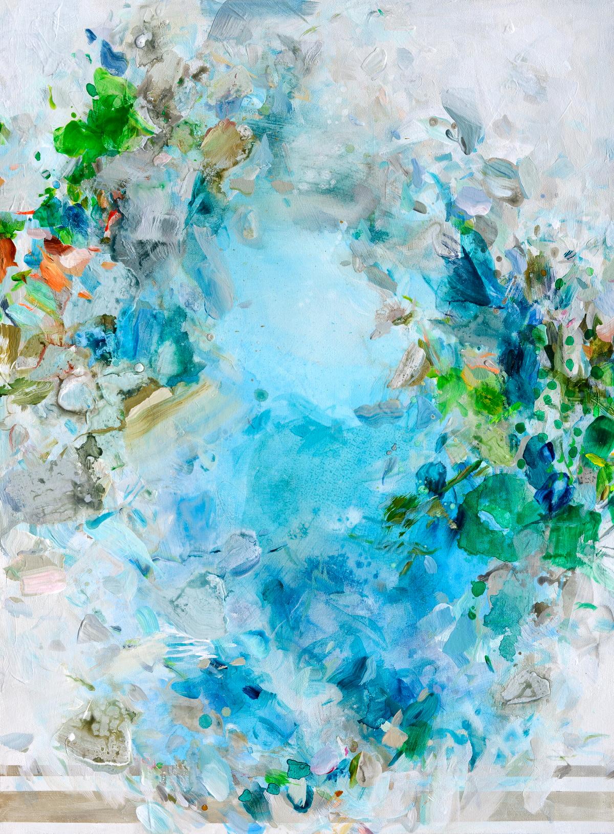 Thistle - Mixed Media Art by Casey Matthews