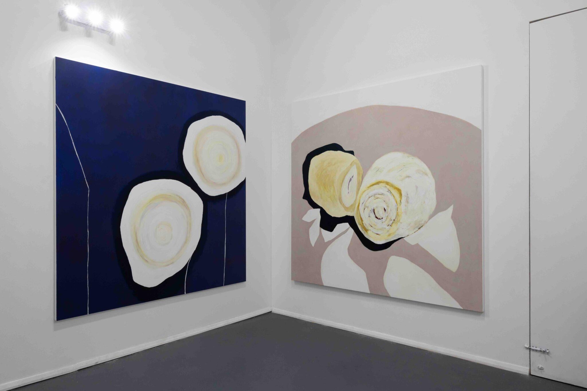 Passeggiata notturna - Painting di Casey Walshe