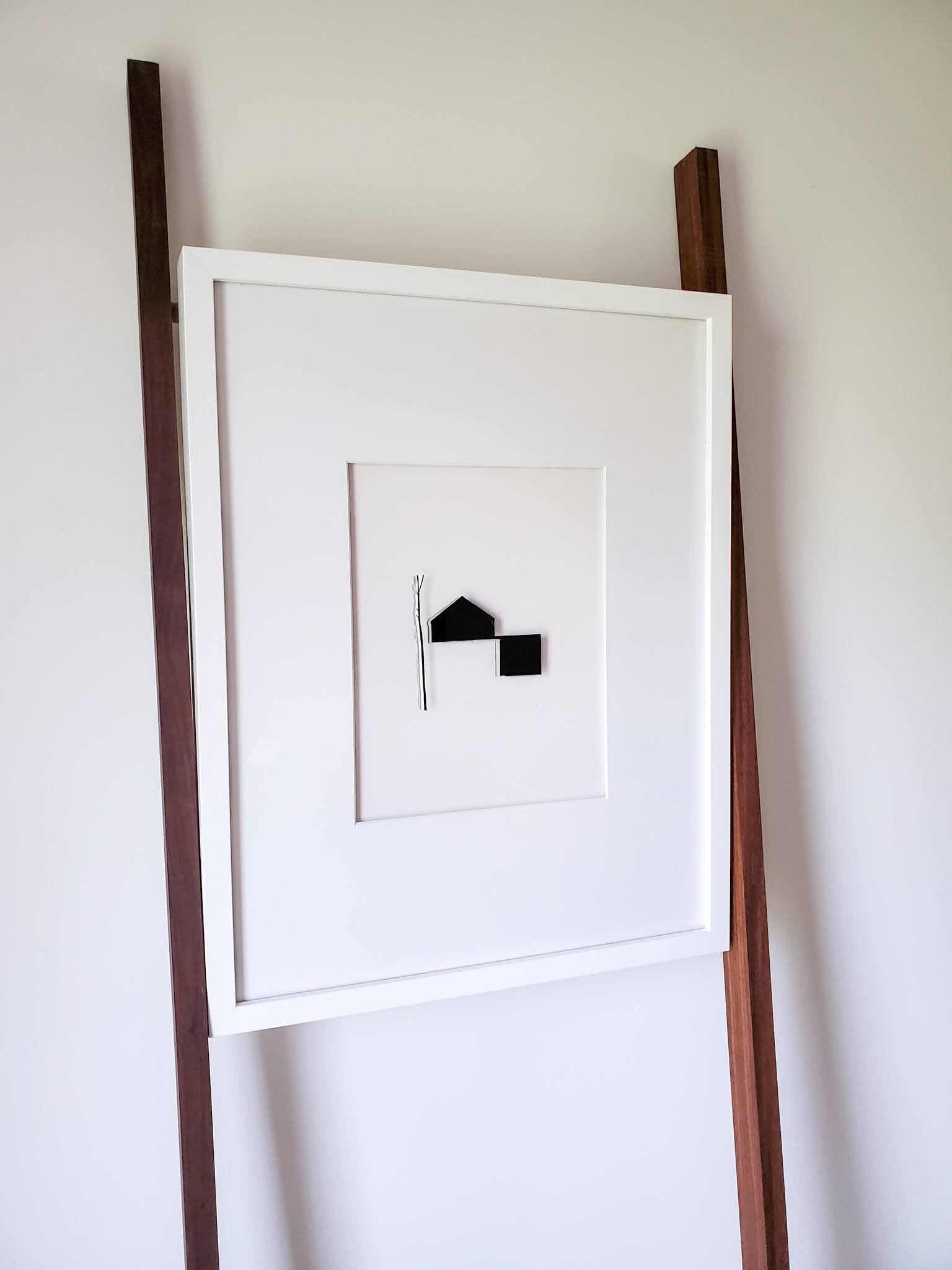 Diptych: Imprints / I Am Yourself: Wood and House. Sculpture installation For Sale 4