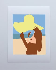 Sun Hat,  From The Series " Why This Restlessness?" (Limited edition print