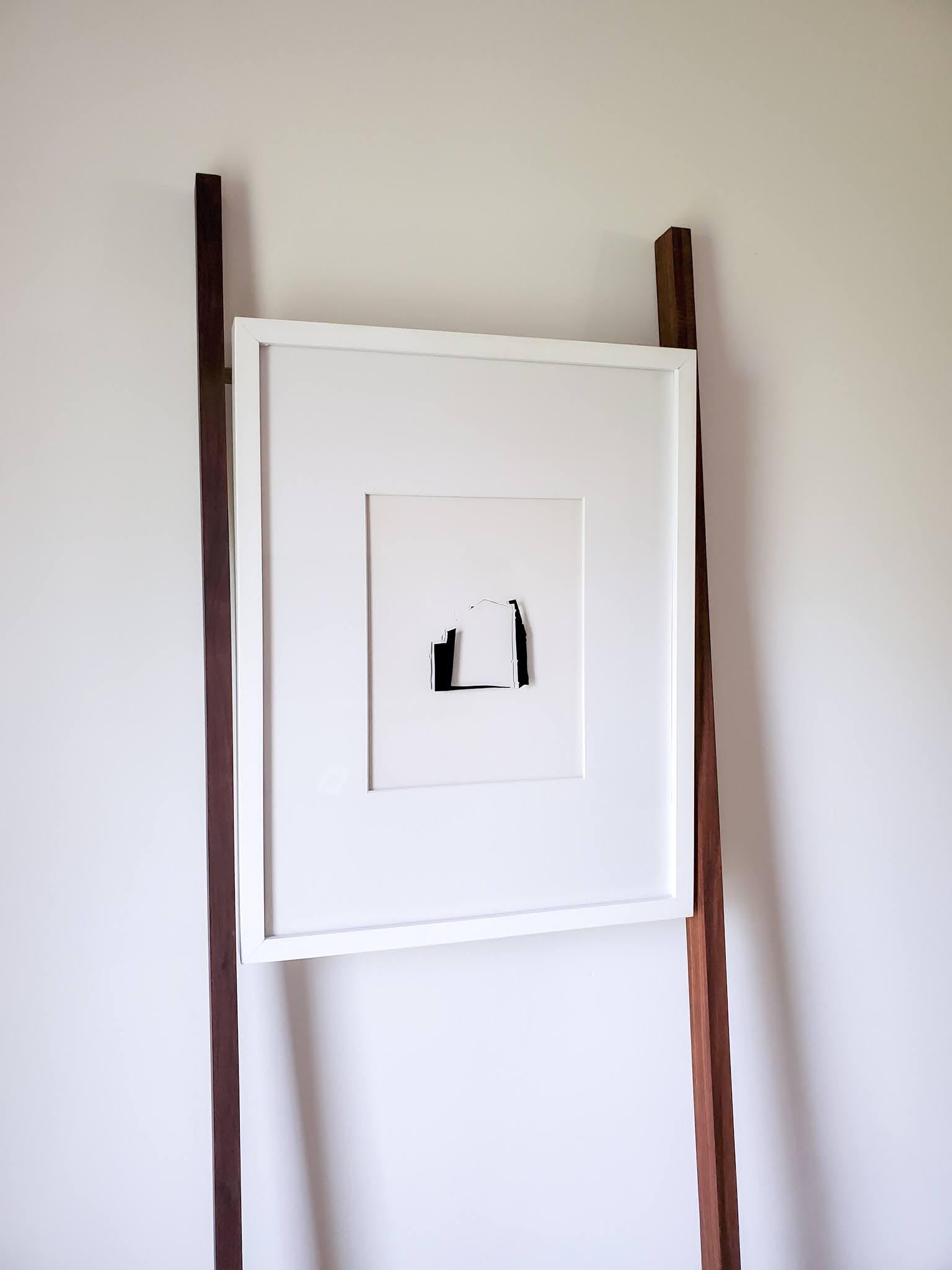 Triptyque : Empreintes / I+I : Fecade, Fuck et Wood. - Contemporain Mixed Media Art par Casey Waterman