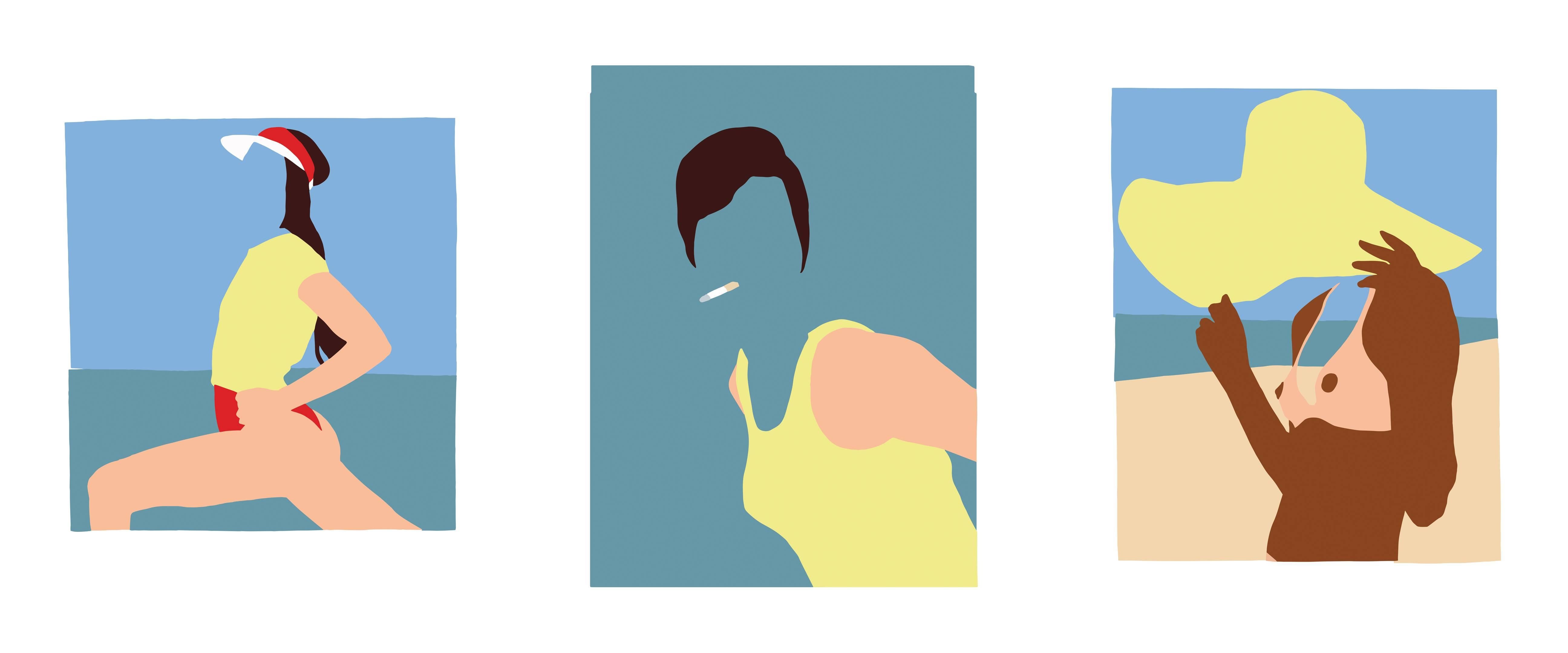 Oversized Figurative Prints