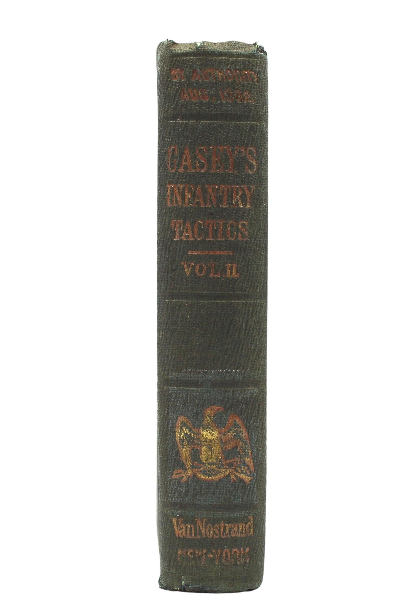 Tactiques militaires de Casey par Brig. Gén. Casey Silas, ensemble de trois volumes, 1862 en vente 2