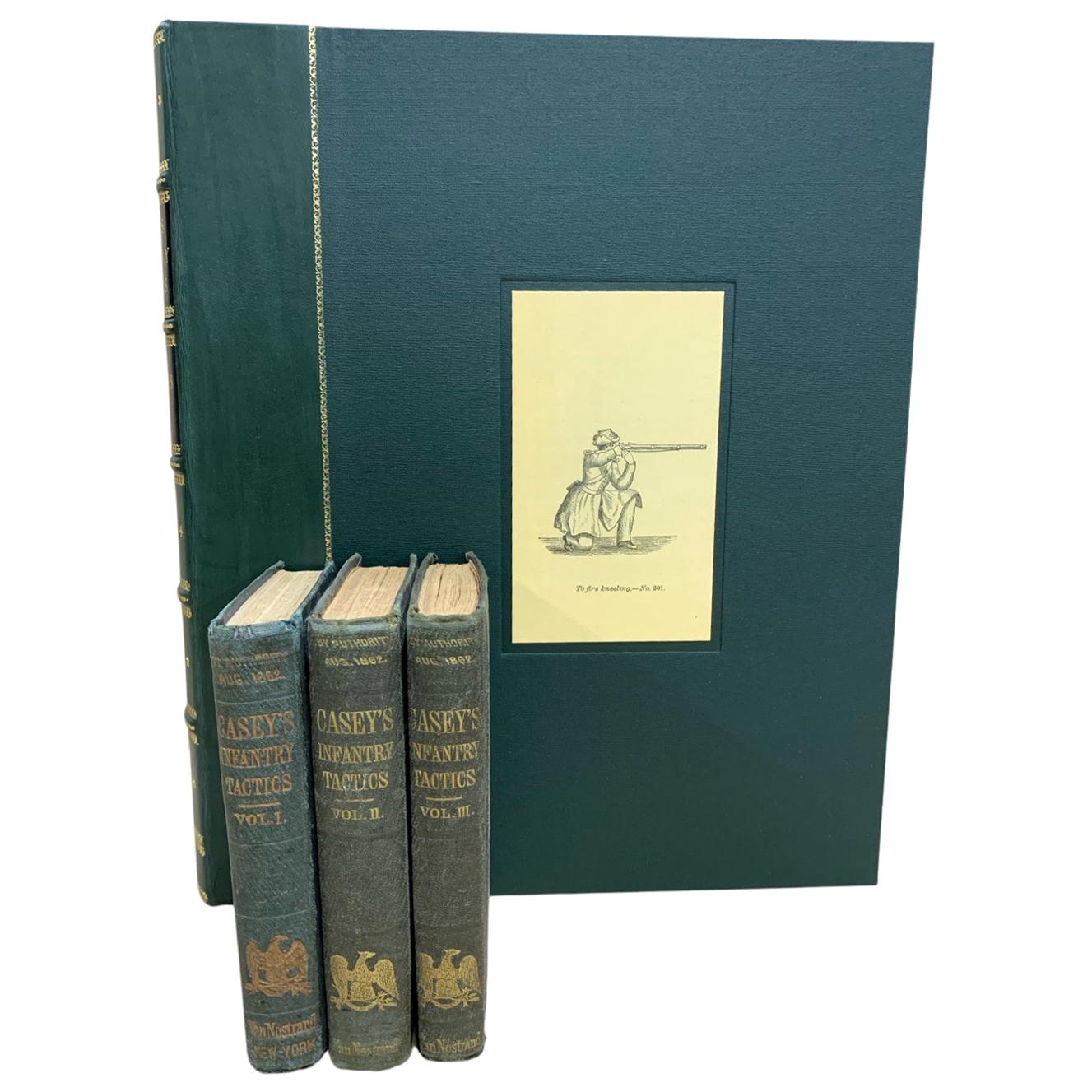 "Casey
s Infantry Tactics" by Silas Casey, Civil War Soldier Guide, 1862, 1865