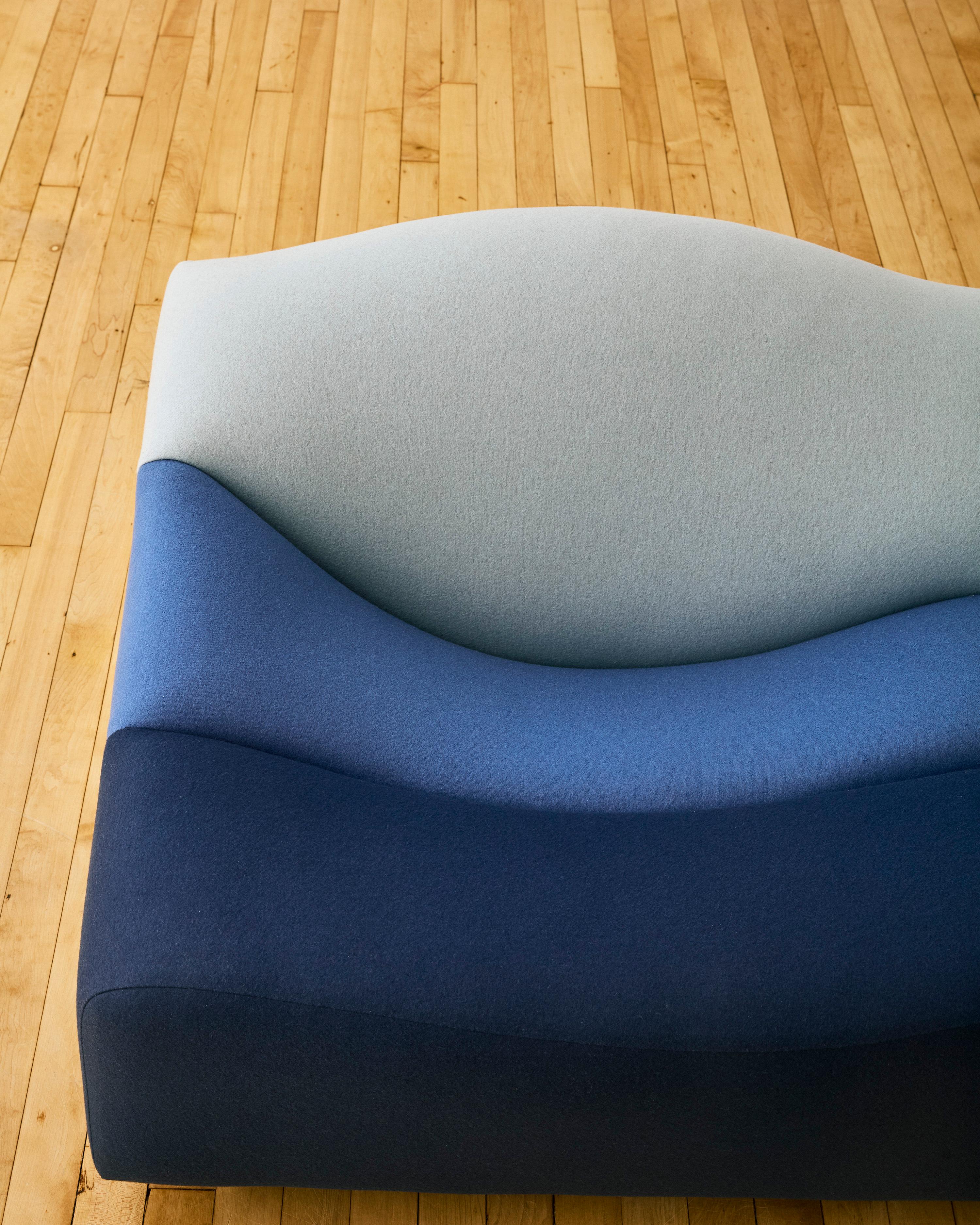 Cashmere 'ABCD' Two Seater Sofa by Pierre Paulin en vente 3