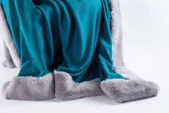 Cashmere and Rex Rabbit Throw