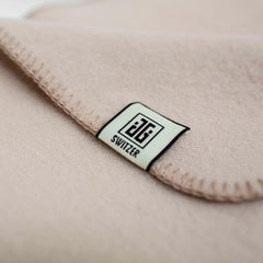 Cashmere Blend Throw in Champagne Color by JG Switzer