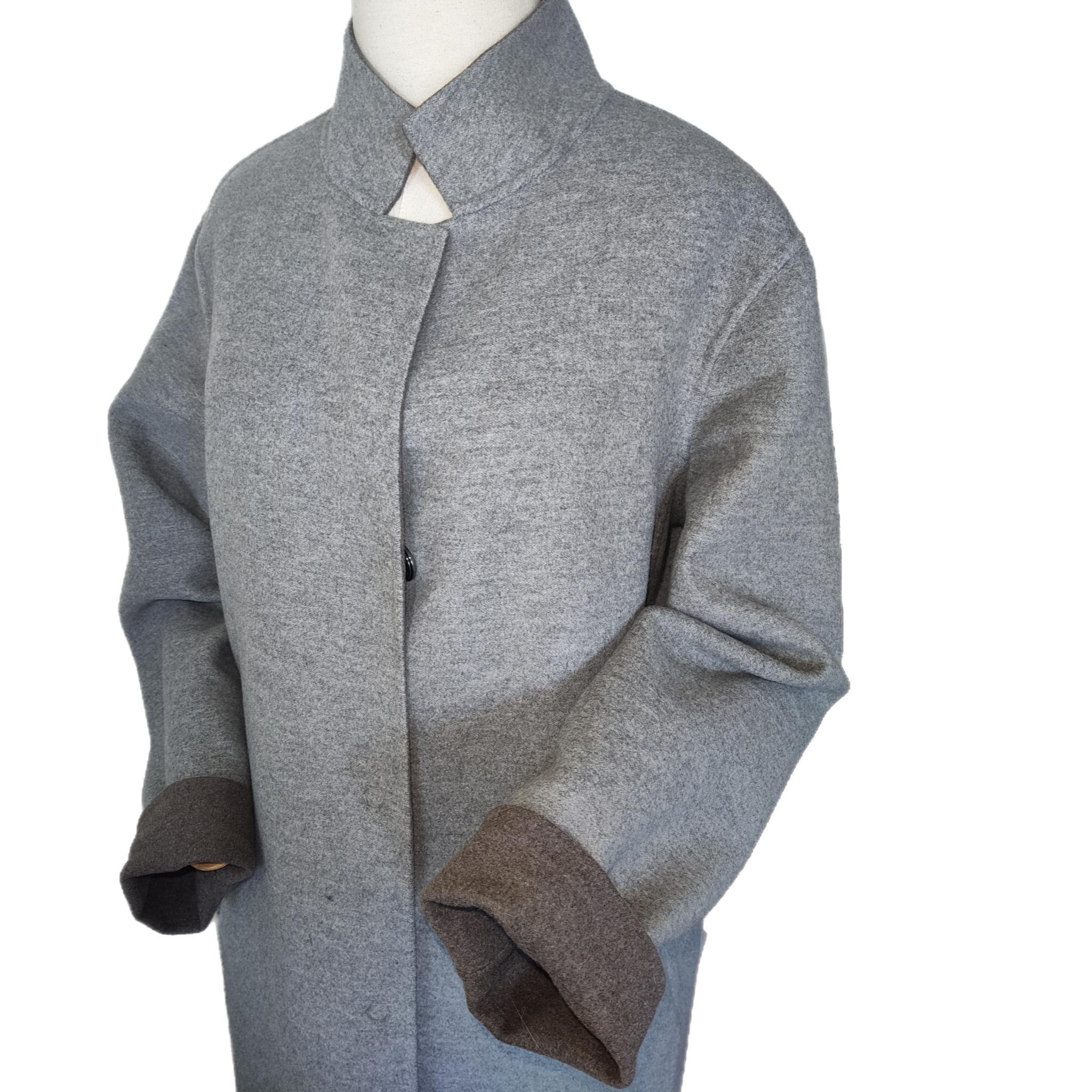 Manteau en cachemire Loro Piana avec fourrure de vison Pour femmes en vente