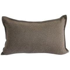 Cashmere Lumbar Pillow in Cocoa