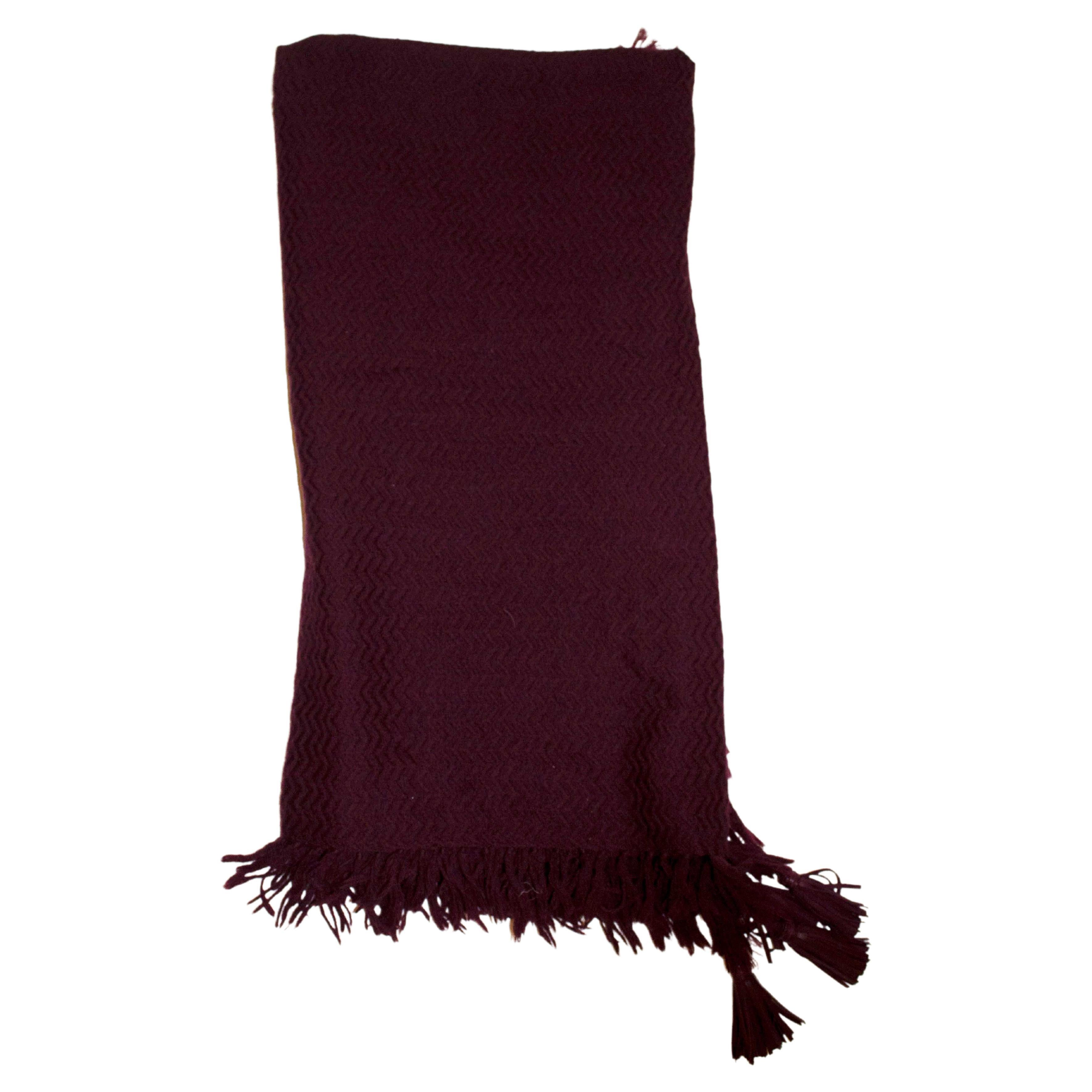 Cashmere Scarf by Douce Gloie For Sale