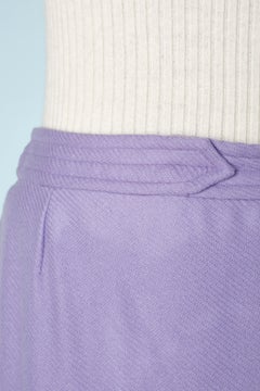 Cashmere sweater and lavender skirt Missoni