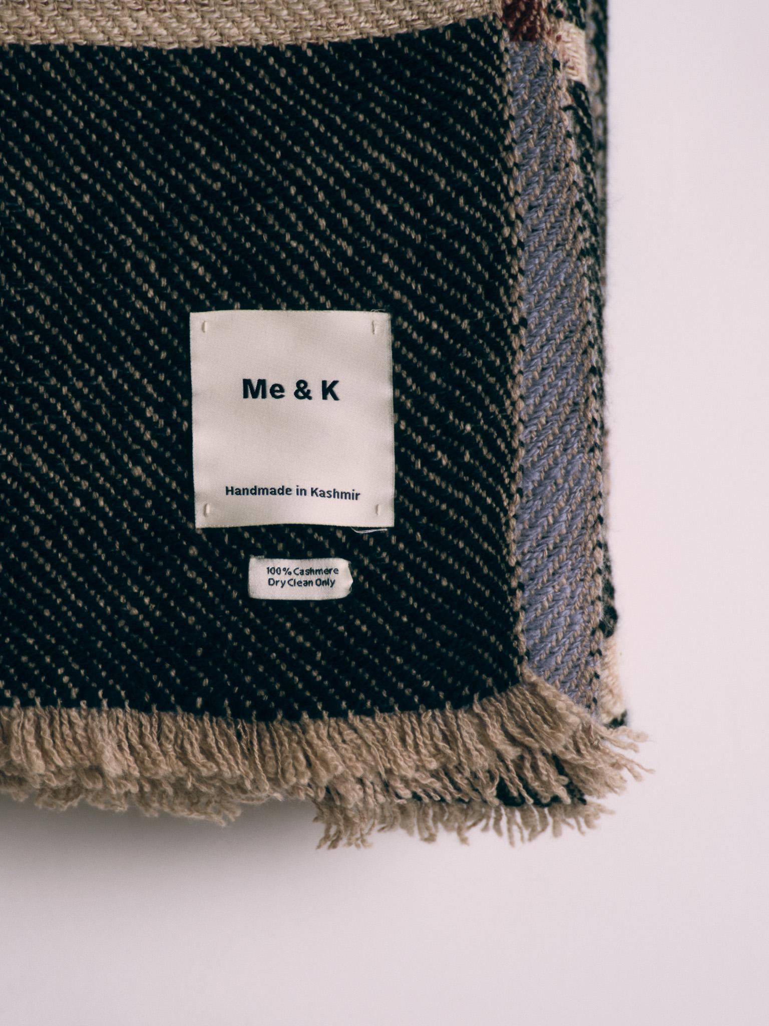 Laine Plaid en cachemire en vente