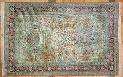 Cashmere tree of life silk rug 197 X 118 cm