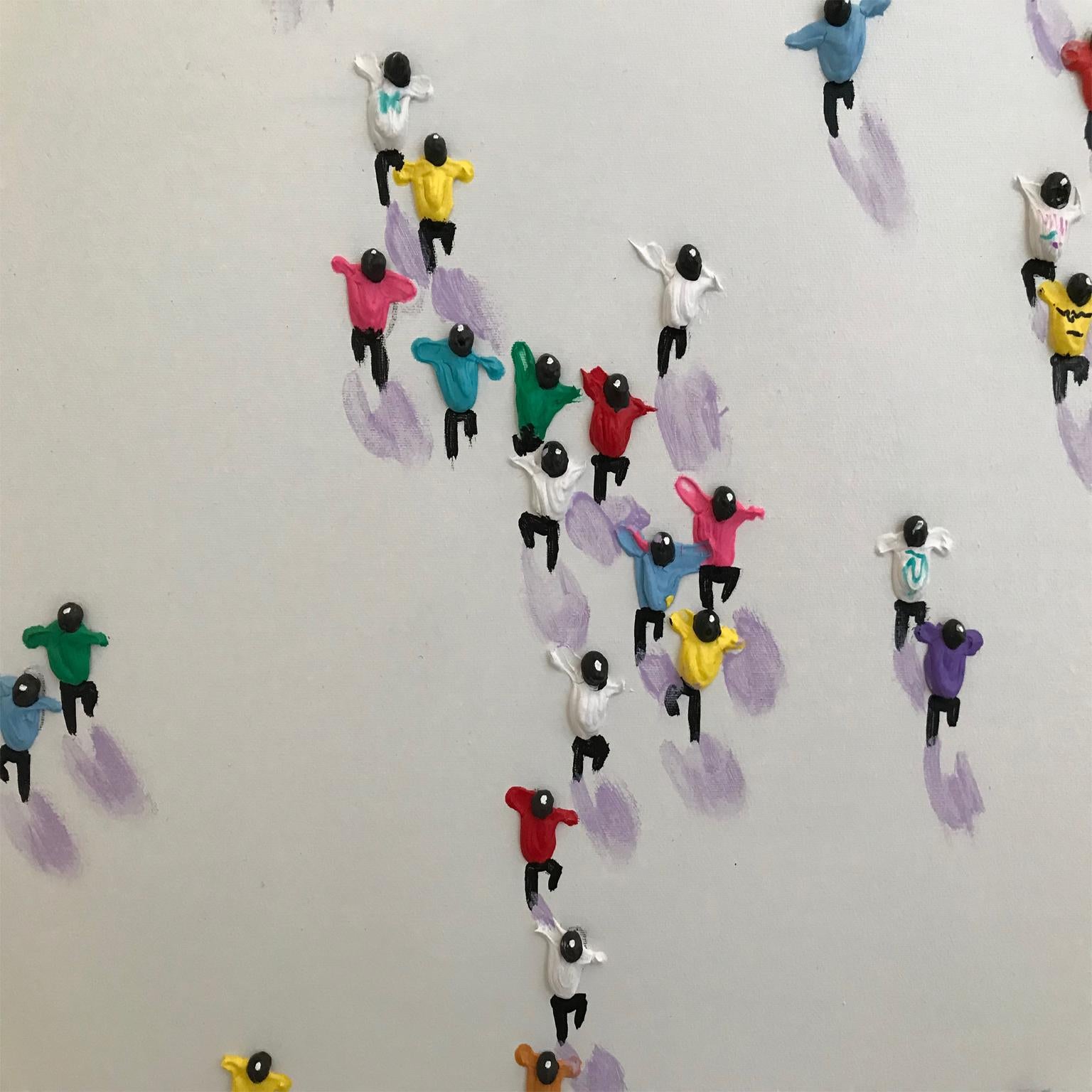 FIGURATIVE - Modern Painting by Casimiro Pérez