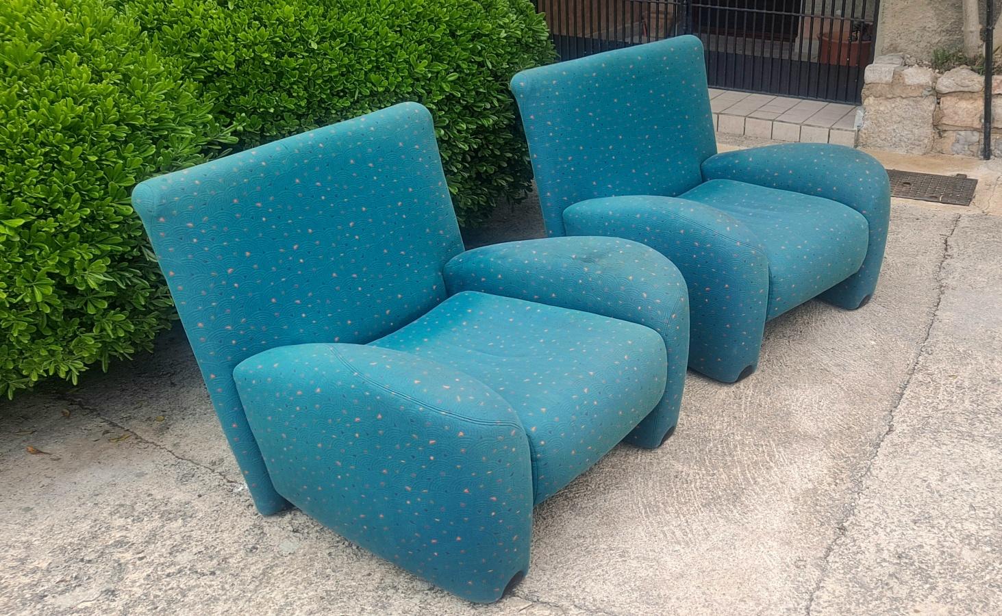 Casina Lounge Chairs in Style of Ray Wilkes For Sale 3