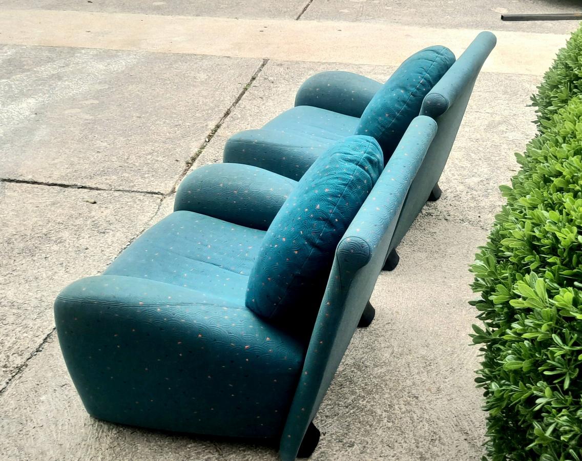 Casina Lounge Chairs in Style of Ray Wilkes In Good Condition For Sale In Los Angeles, CA