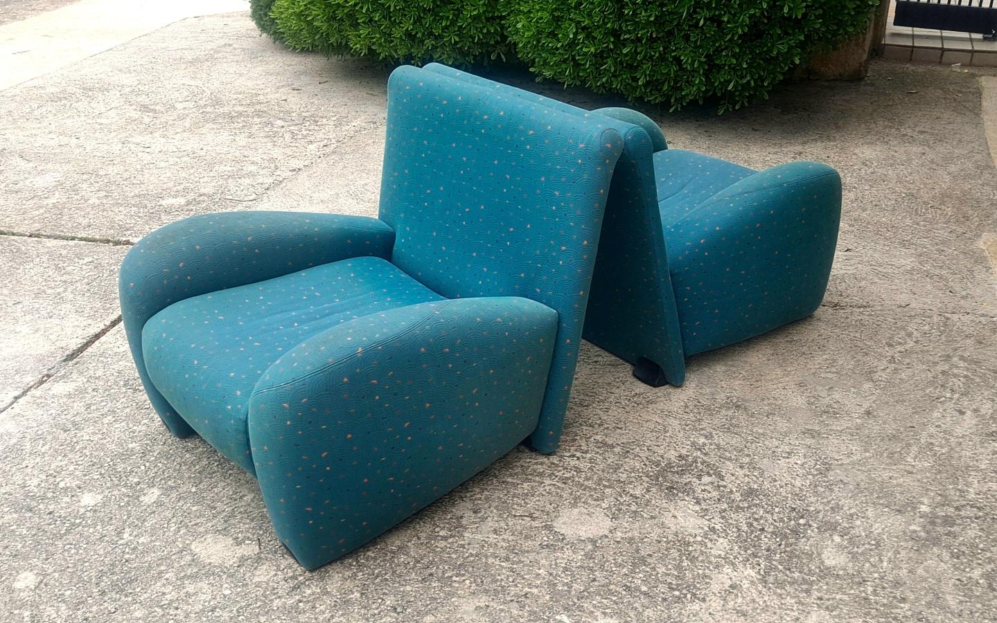 Casina Lounge Chairs in Style of Ray Wilkes For Sale 1