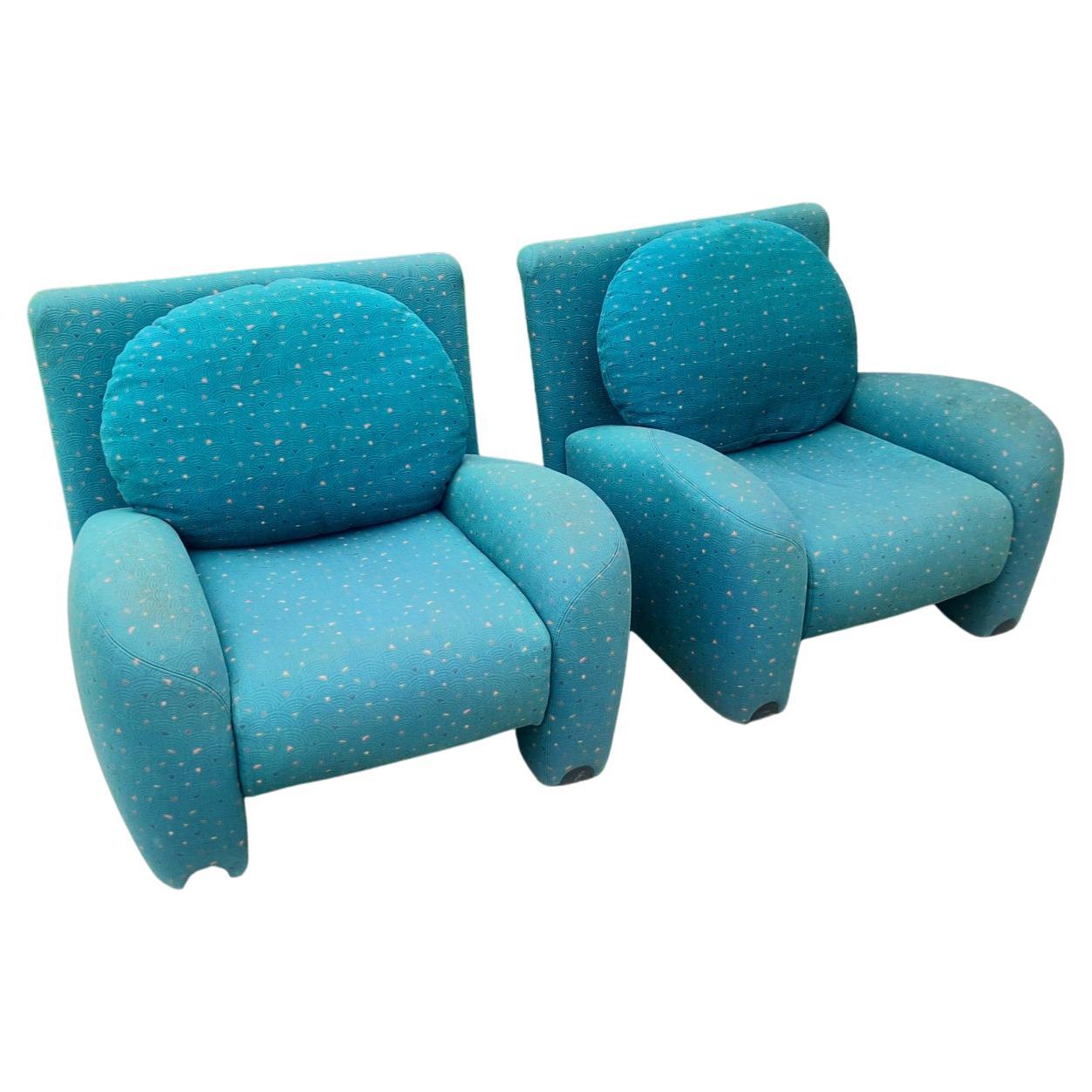 Casina Lounge Chairs in Style of Ray Wilkes For Sale