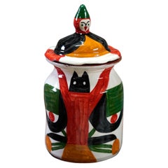 Casinha Pot by Mariana Malhão for Tasco Tableware, Hand Painted Terracotta