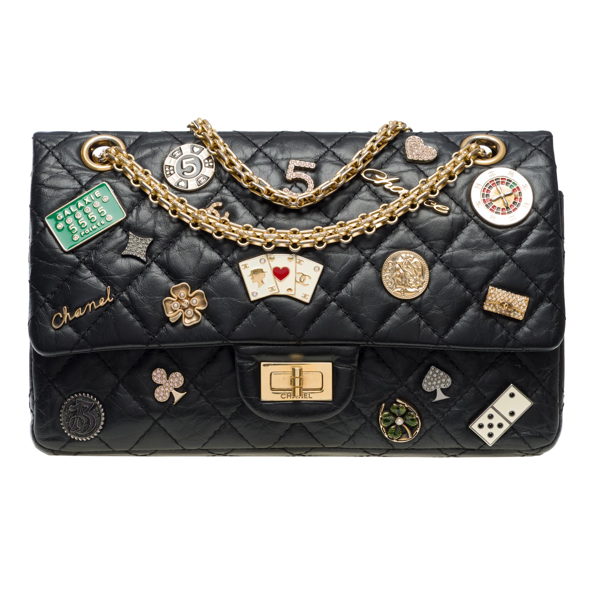 Excepcional y Raro bolso Chanel reedición edición limitada 2.55 