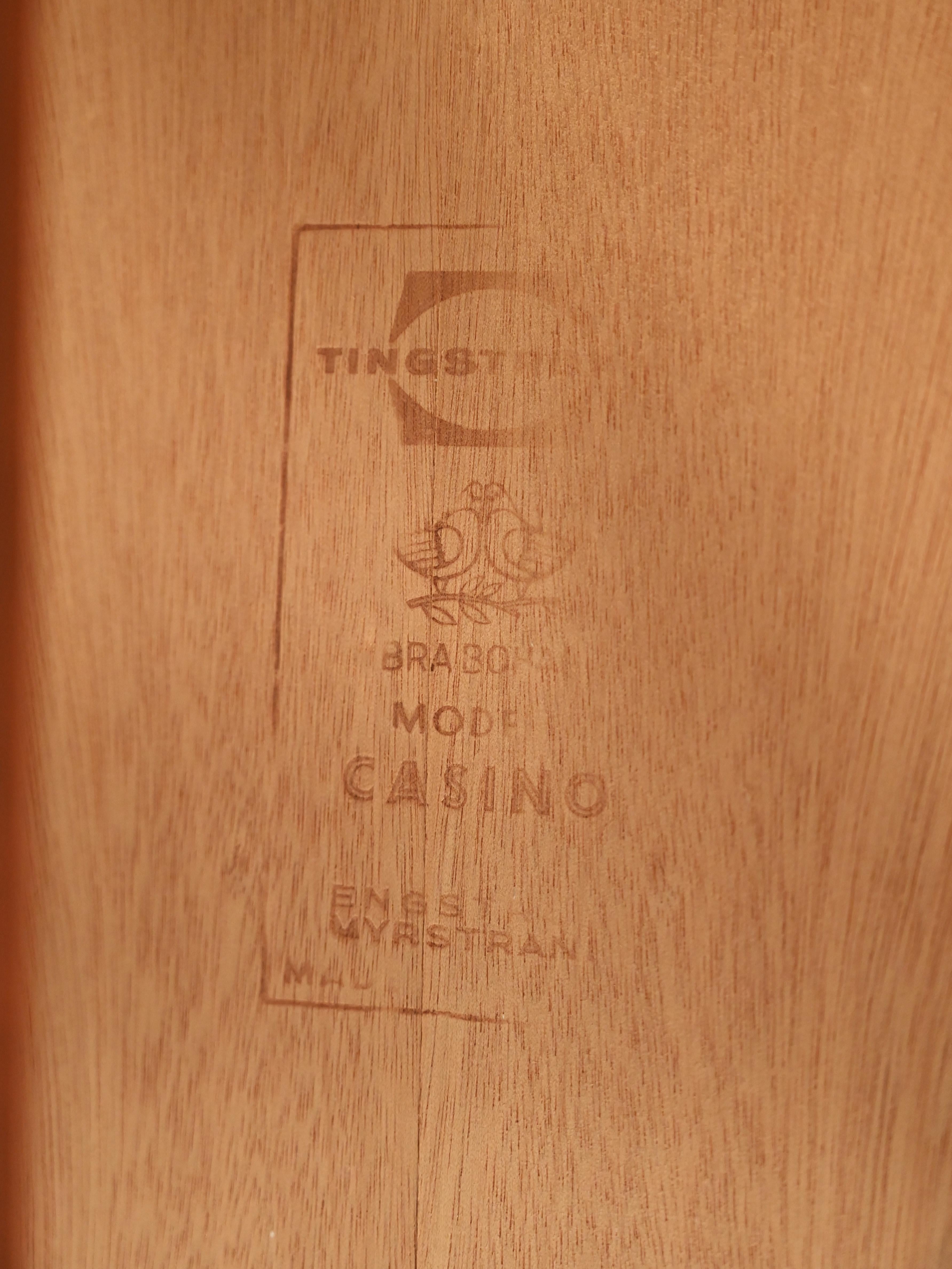 Casino Model Coffee Table Produced by Tingstroms in the 1960s 3