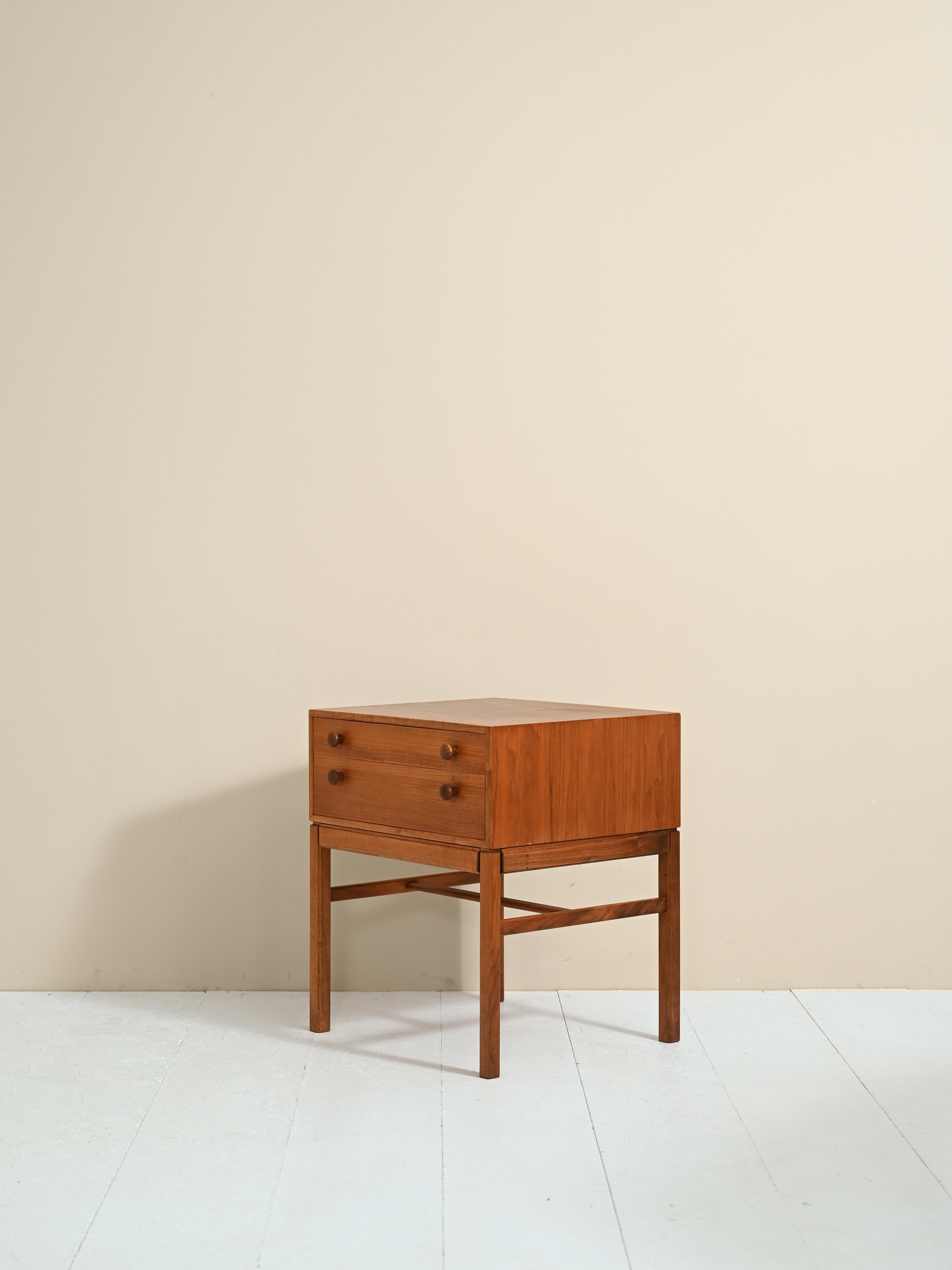 Mid-20th Century Casino Model Coffee Table Produced by Tingstroms in the 1960s
