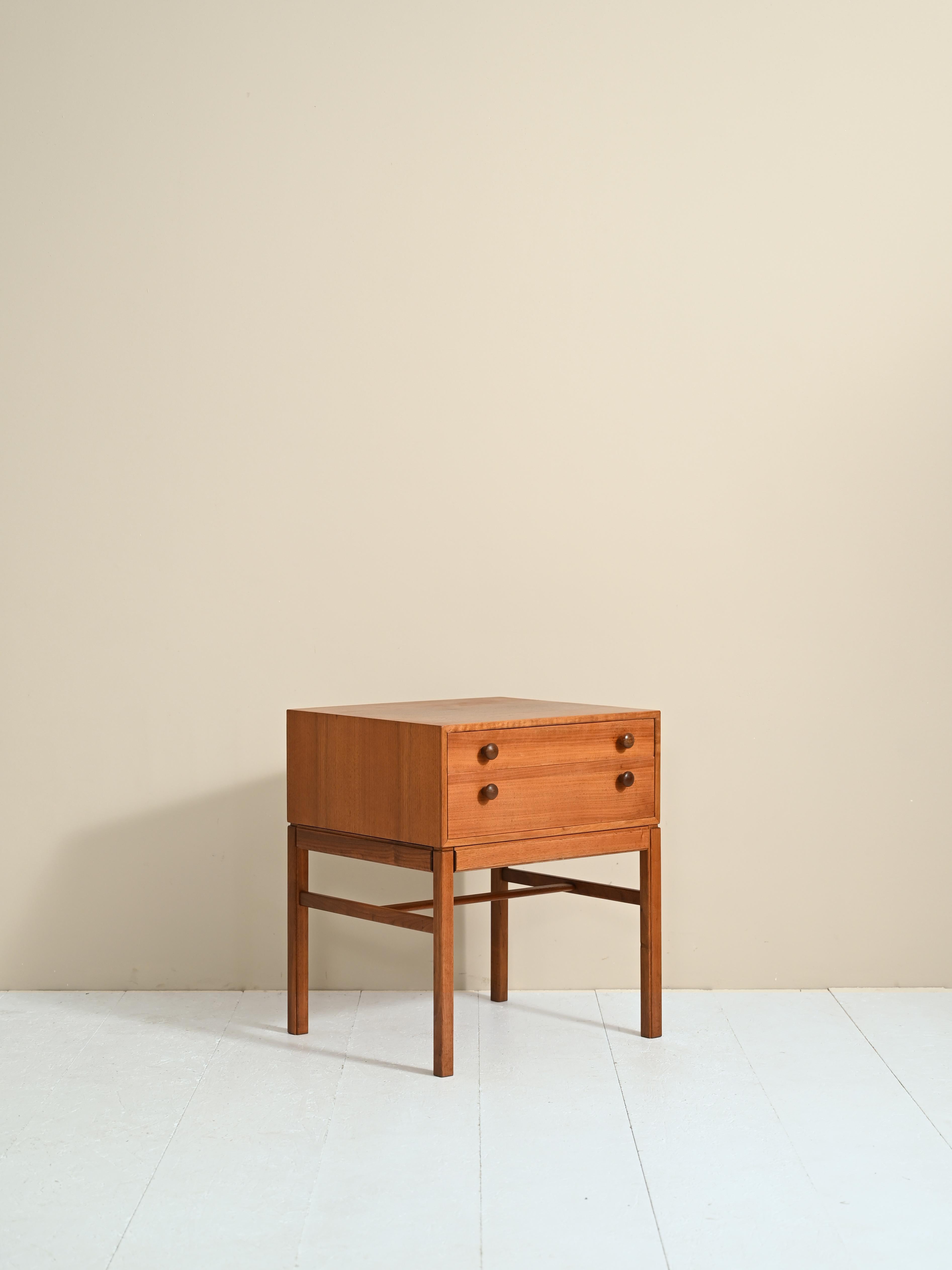 Teak Casino Model Coffee Table Produced by Tingstroms in the 1960s
