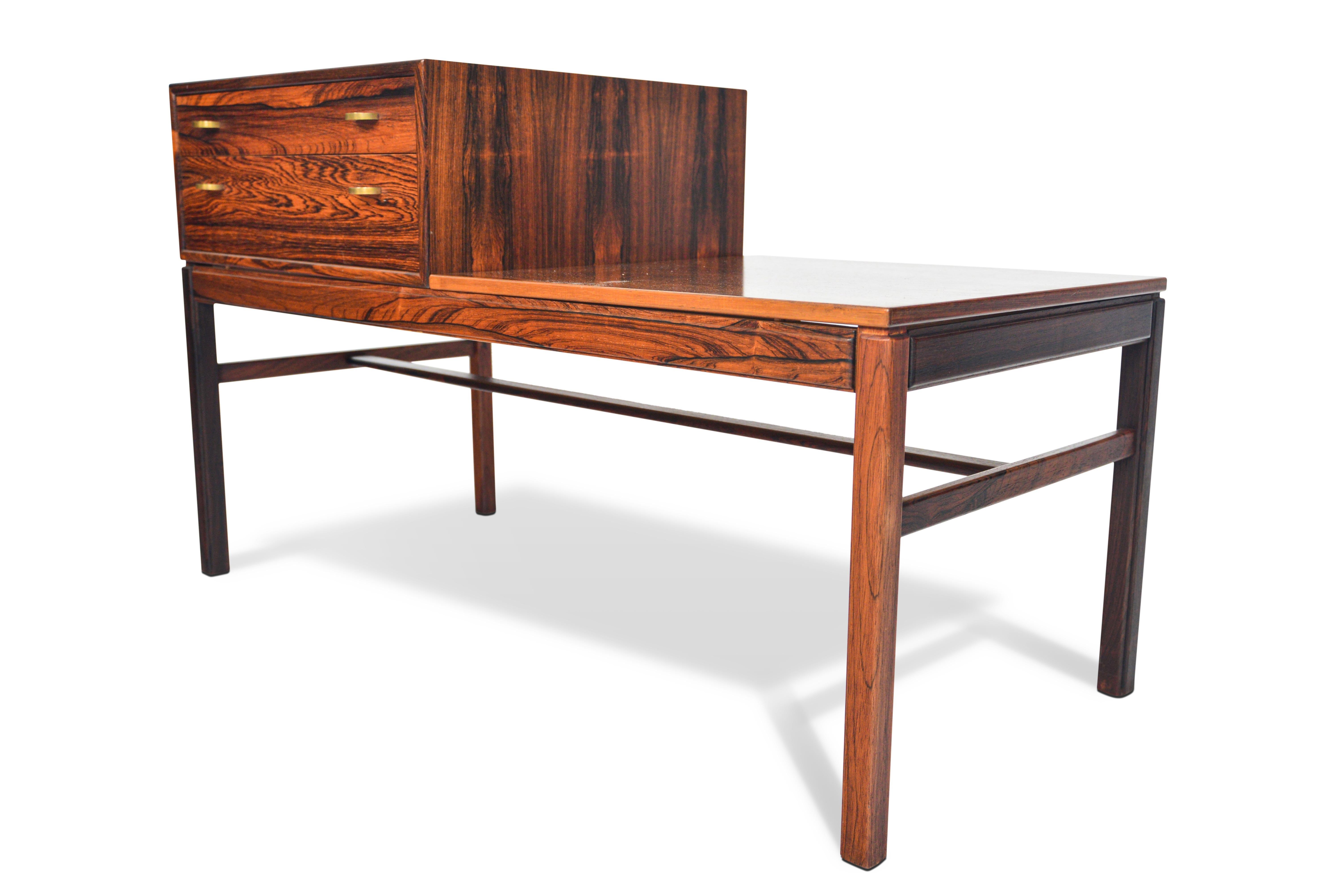 20th Century 'Casino' Model Telephone Bench in Rosewood