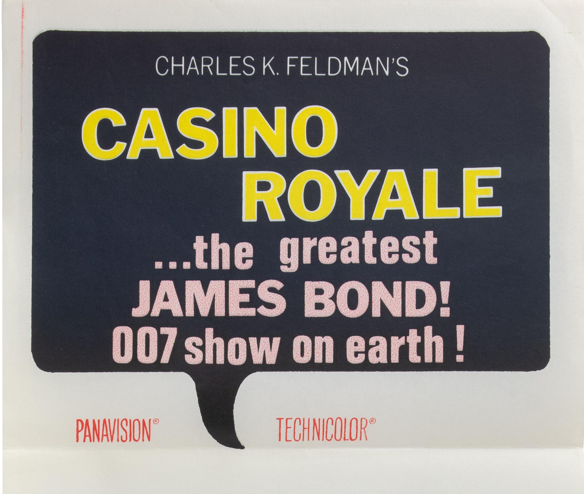 Casino Royale (1967, Australien), 1967 im Zustand „Gut“ im Angebot in Roma, IT