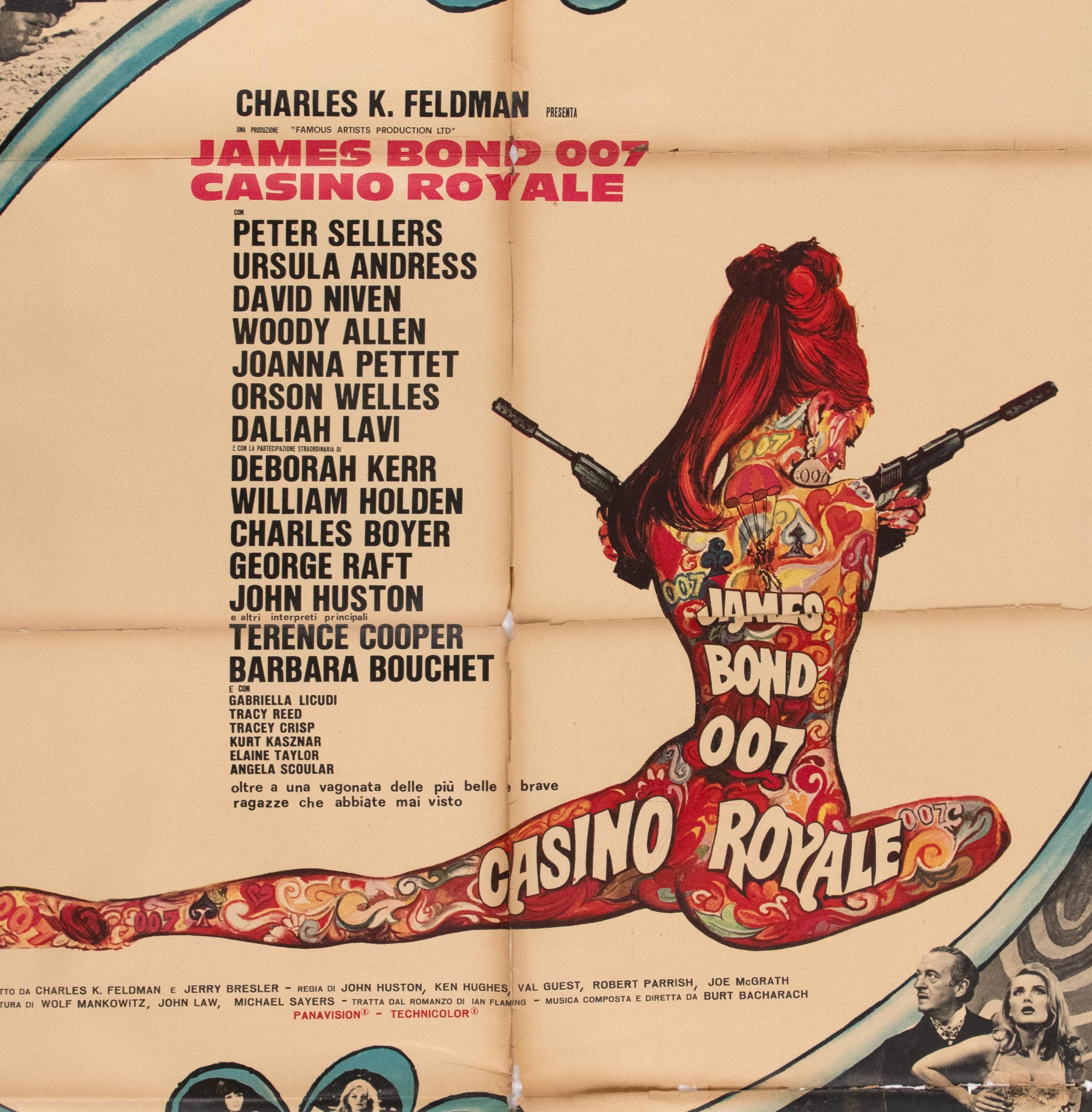 Casino Royale (1967, Italy) In Good Condition For Sale In Roma, IT