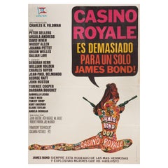Casino Royale R1977 Spanish B1 Film Poster