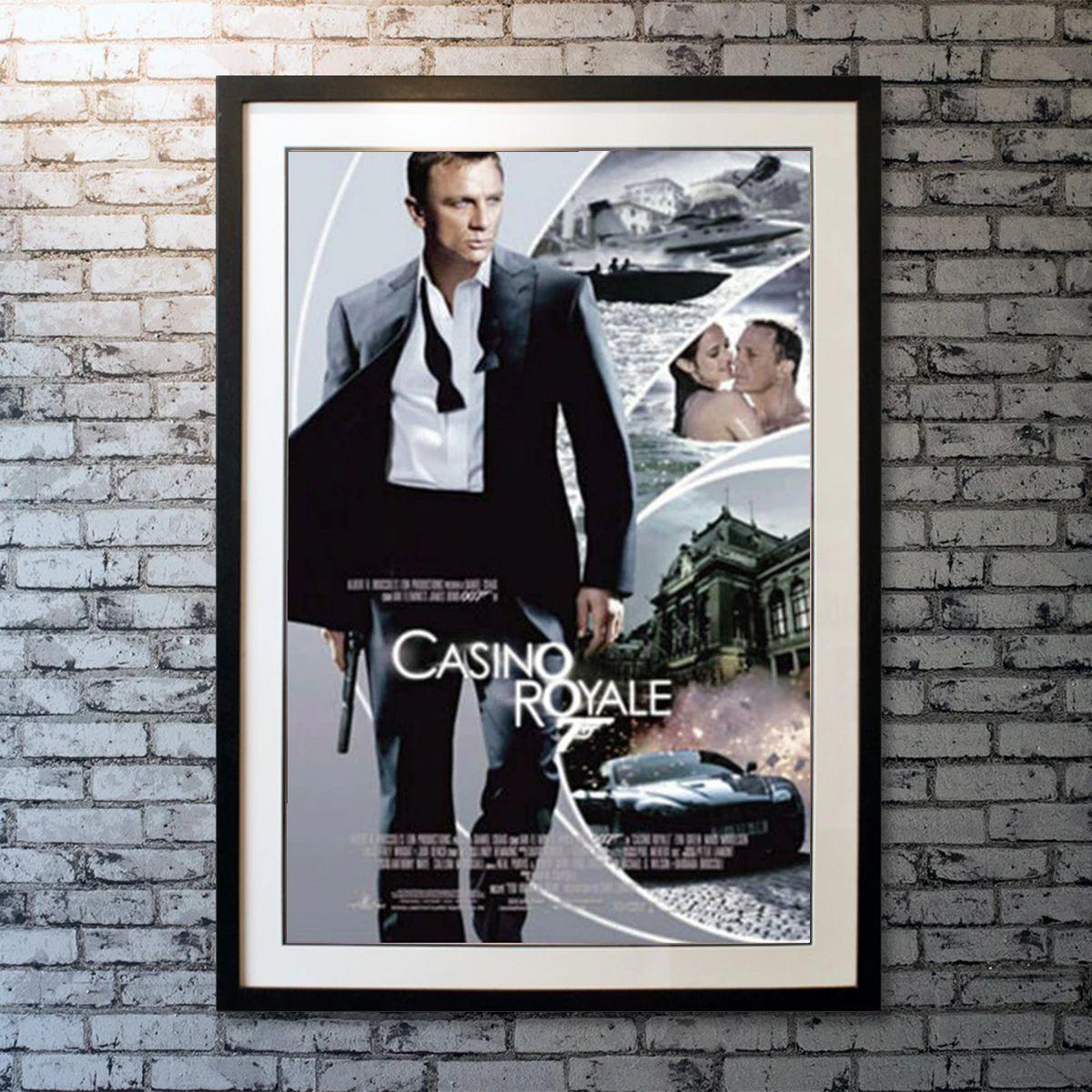 Casino Royale, Unframed Poster, 2006

Original One Sheet (27 X 40 Inches). Very rare unfolded & double-sided International / US / Spanish one sheet for CASINO ROYALE (2006). Superb artwork! Only some of the small type in the credits are in