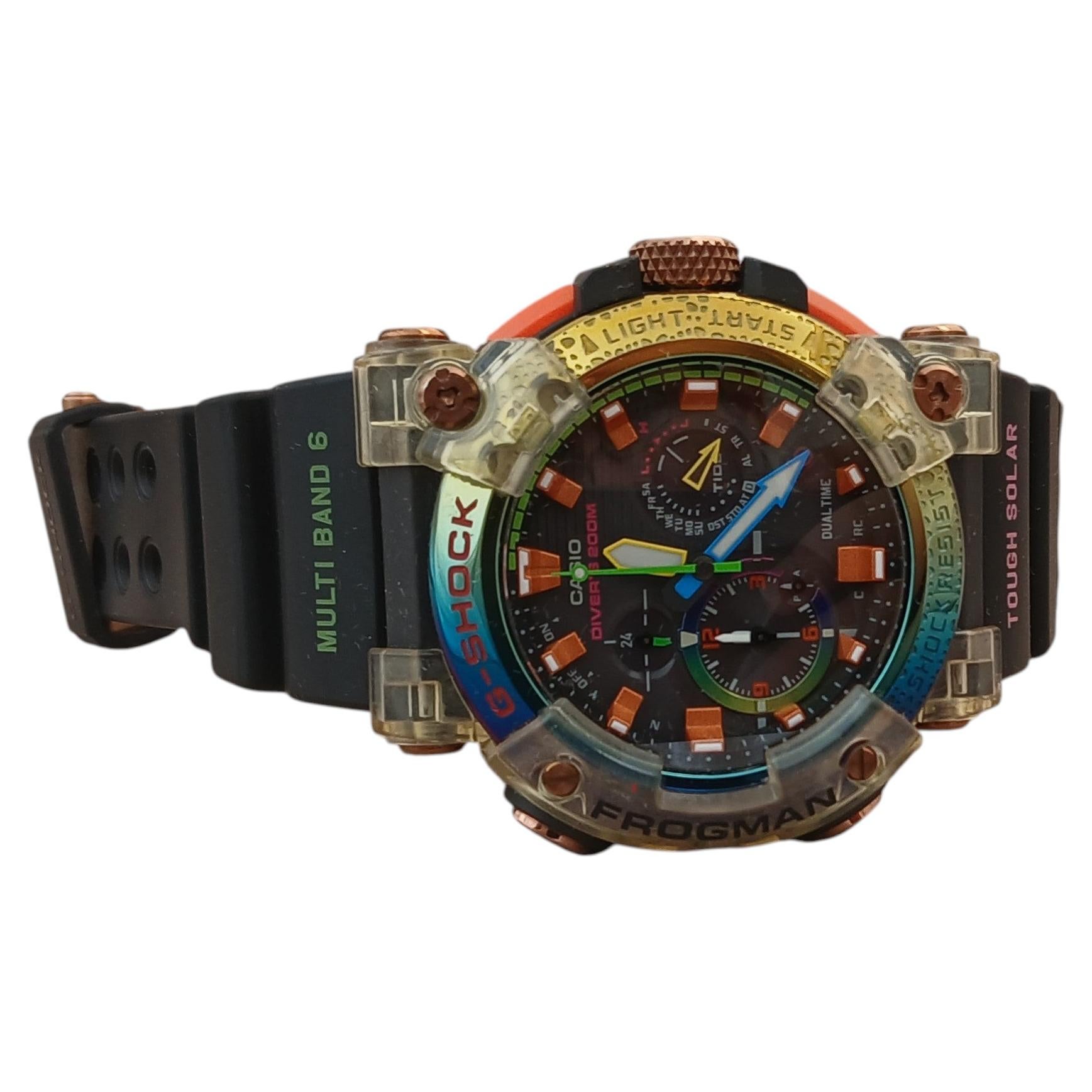 Casio G-Shock Frogman Borneo Rainbow Toad GWF-A1000BRT-1AJR
