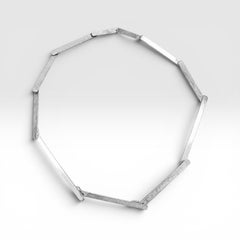 Collar «Casiopea» en plata 950, de Lucía Rovira
