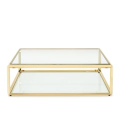 Casiopee Coffee Table in Gold Finish